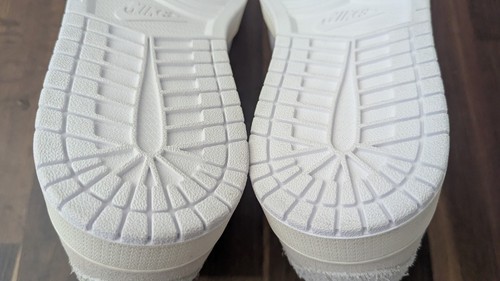 NEW Nike Jordan 1 Mid SE Craft Inside Out White Orewood Trainers UK 11 Leather - 第 11/19 張圖片