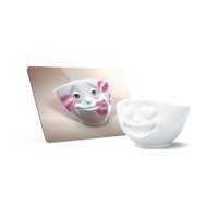 Fiftyeight Valentinstag Schale Herzlich 500Ml Weiß & FrüHstüCksbrettchen GeküSst