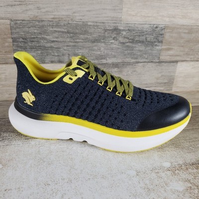 Rabbit Dream Chaser Mens Shoes Sz 10 M Running Blazing Yellow Lace Up Sneakers