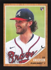 2021 Topps Archives 1962 Design Ian Anderson RC #81 Atlanta Braves