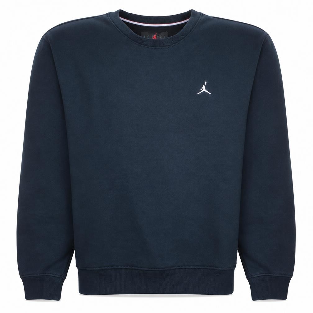 Sudadera Pullover Jordan Para Hombre Talla S Negra Manga Larga Estampado Gráfico Logo