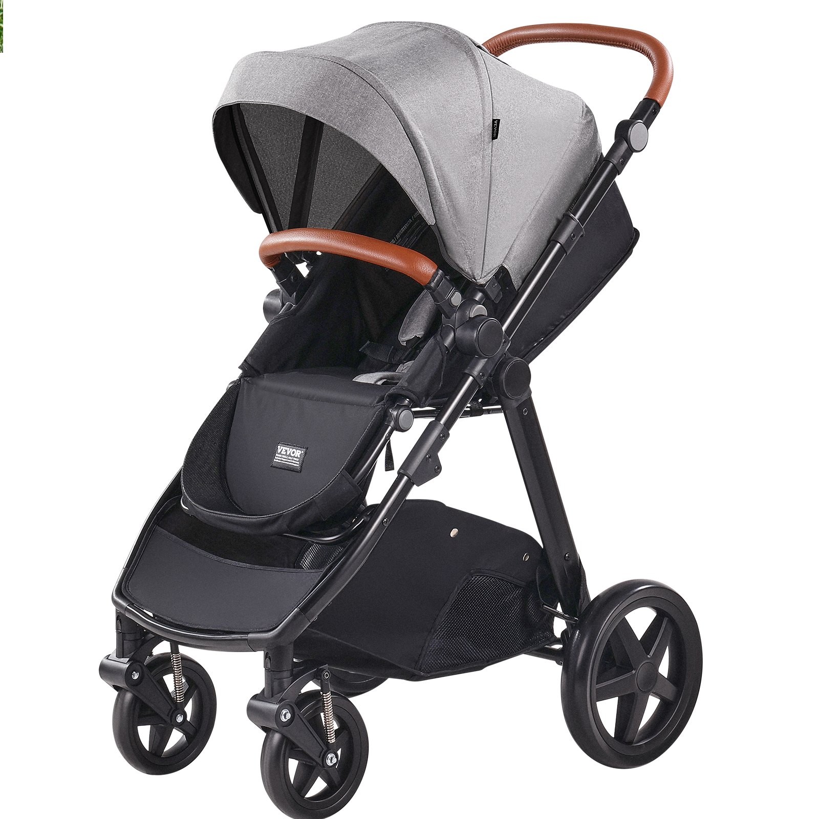 [VEVOR]Travel System Stroller with Infant Bassinet,2-in-1 Baby Cradle Stroller