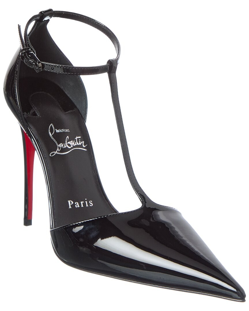 Christian Louboutin Kate Max T-Strap 100 Patent Pump Women's | eBay