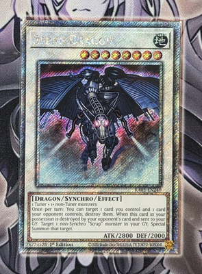 #ad *Euro*Scrap Dragon Platinum Secret Rare RA03 EN240 NM $2.15