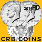 2016 P&D Kennedy Half Dollar 2 Coin Set - (BU) KM#A202b - HD16PD