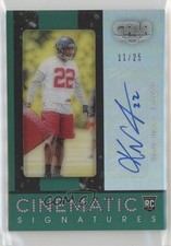 2016 Panini Gala Cinematic Rookie Signatures Jade 11/25 Keanu Neal Auto 10qk