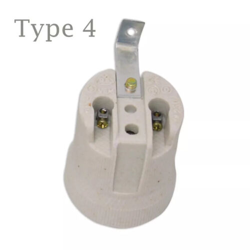 KERAMIK Porzellan ES27 E27 EDISON SCHRAUBE Glühbirne Lampenhalter Lampenhalter - Bild 40 von 54