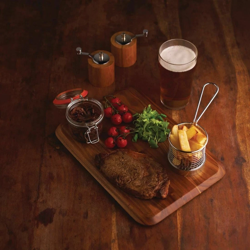 Juego de molinillos de sal y pimienta Olympia madera ligera 84 (H) x 63 (Ø) mm Foto 2 de 2