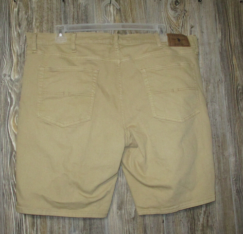 U.S. Polo ASSN. Mens Activate Stretch denim shorts size 42 43x9.5 preppy grunge - Picture 2 of 9