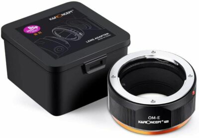K&F Concept Adapter PRO OM-NEX, Olympus OM Zuiko Objektive auf Sony E NEX Alpha