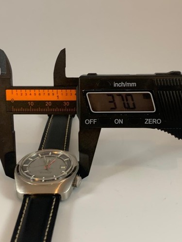 Stunning Rare 1960s Mechanical Alarm Swiss Tissot Navigator Sonorous - Picture 8 of 8