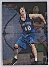 1997-98 Bowman's Best Timberwolves Basketball Card #105 Paul Grant Rookie