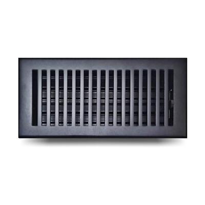 Tive Cast Aluminum Floor Register | 4ณ X 10ณ Vr102 | Vent Cover Overall Top Face