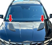 Haubenhutzen Motorhaube LüFtung FüR Hyundai I30 GD Zierblende Auto