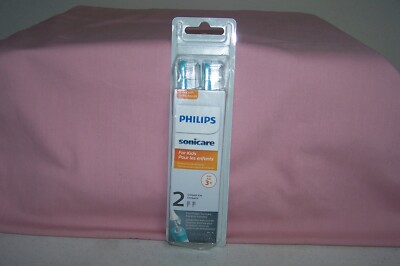 Philips Sonicare for Kids Extra Soft Brush Head 2 ct.  New in Pack Ages 3+