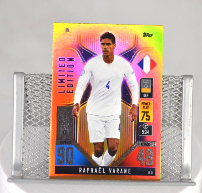 2022 topps Match Attax Road to Finals Raphael Varane GOLD LE3 topps inception Raphael Varane ヴァラン2/99