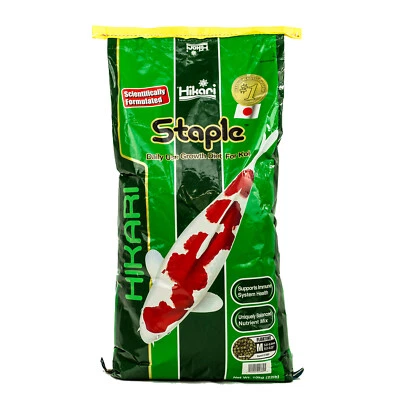 HIKARI STAPLE MEDIUM PELLET 10kg Koifutter Fischfutter M Pellet Teichfutter Koi