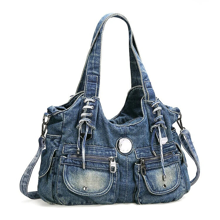 Handbag Casual Denim Bag Women Shoulder Bag Jeans Multiple Handbag Casual Denim Bag Women Shoulder Bag Jeans Multiple