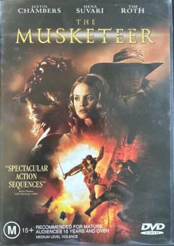 DVD: The Musketeer - 2001 Action Adventure, He Must Stop France From Going War - Picture 1 of 6