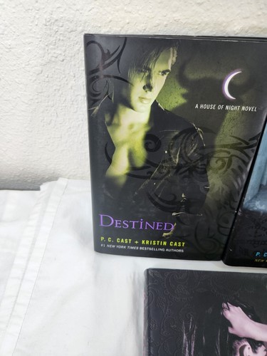 5 House of Night Novels by PC & Kristian Cast Hardback JD1018 - Foto 2 di 10