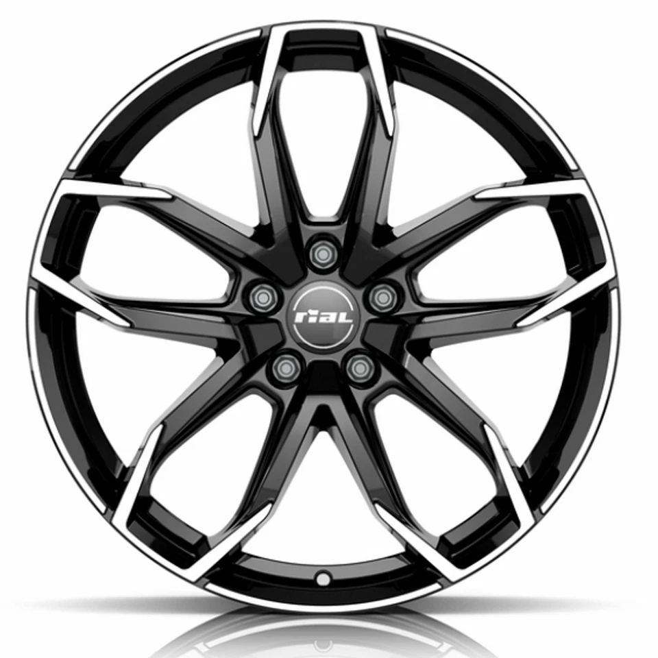 19" Rial Lucca Black Polish Sommerräder 225/35 R19 Sommerreifen für Seat Leon KL - Bild 2 von 4