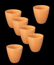 x6 Bicchieri Da Vino Osteria Terracotta + Tovaglia in Omaggio