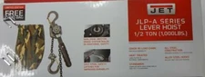 Jet Tools 287201C Jet JLP-050A-10 1/2-Ton Mini-Puller Lever Hoist 10' Lift