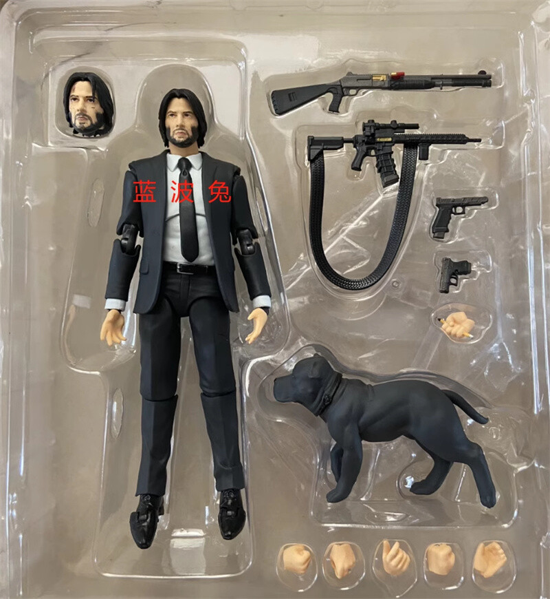 JOHN WICK: CHAPTER 2 アクションフィギュア Amazon.com: John Wick Chapter 2 Mafex Action Figure : Toys