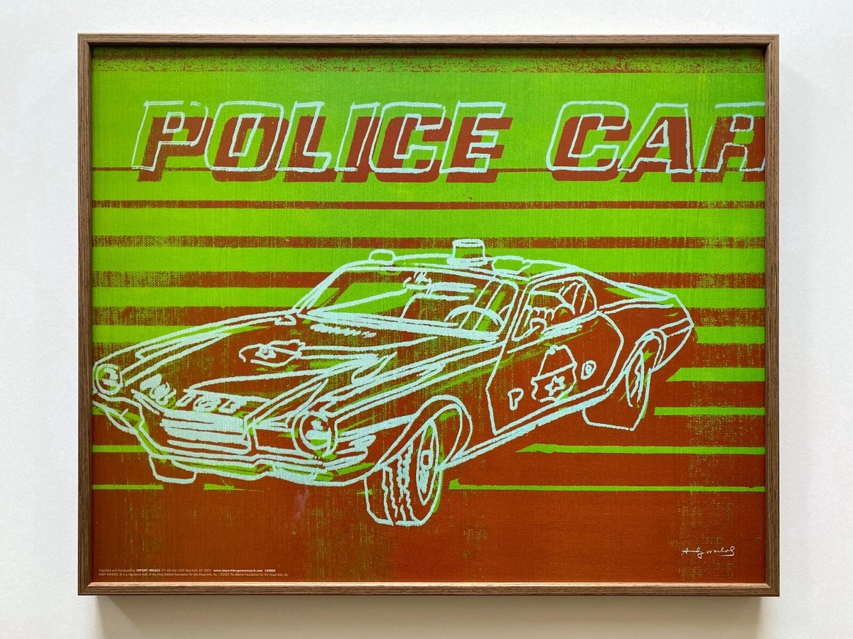 ANDY WARHOL FOUNDATION RARE LITHO PRINT FRAMED POP ART POSTER