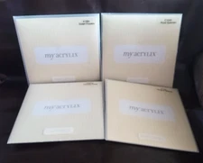 Lot of 4 Close to My Heart My Acrylix Stamps, Flowers, Roses, Floral, Beauty