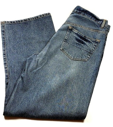 32 Button Fly Blue Jeans Pants | eBay