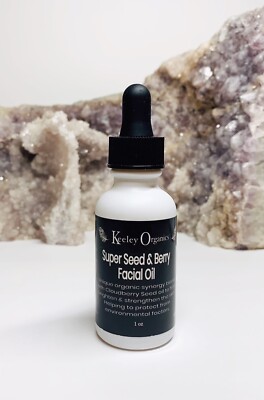 Super Seed & Berry Facial Oil...Organic ingredients to firm & brighten skin