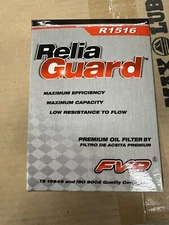 Relia Guard R1516 FVP Premium Oil Filter New In Box
