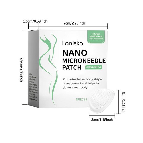 Nano Micro Ago Gesso Dimagrante Micro Ago Gesso Rassodante LineCare Cerotti - Foto 17 di 18