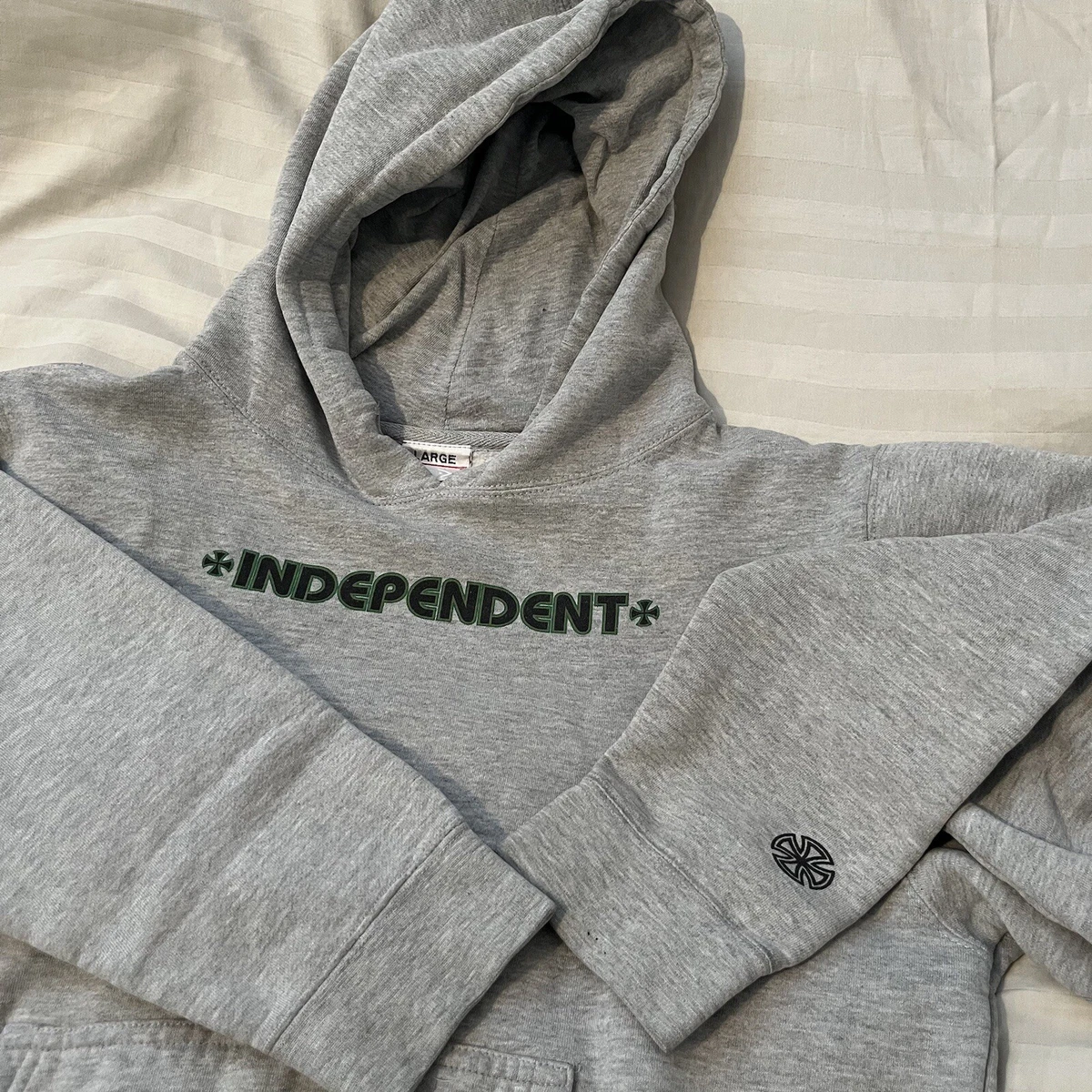 Vintage Independent Trucks Boys Hoodie Size Large Kids Grey Skate  Skateboards | eBay