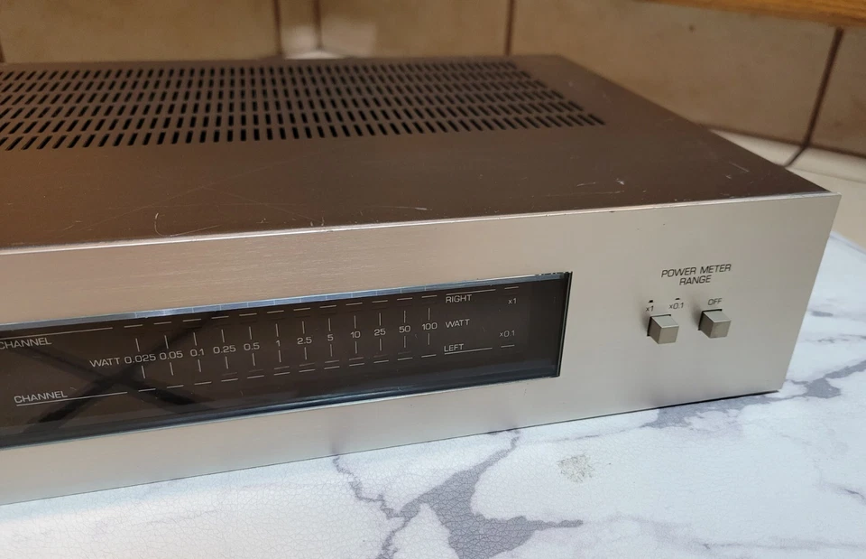 RARO Vintage Telefunken CM1 Amplificador de Potência Principal Estéreo Amplificador Principal - Imagem 3 de 4