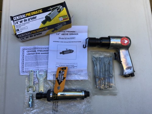 Central Pneumatic Air Die Grinder 92144 