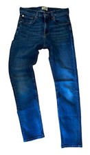 C.O.F. Studio M1 Slim True Worn Jeans Mens 30/31  Candiani Denim