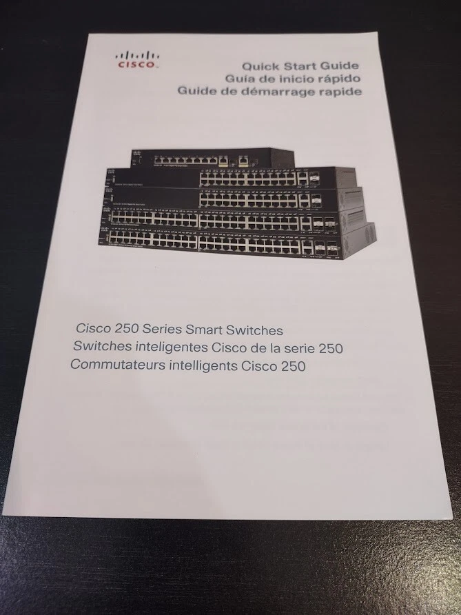 New Cisco 250 Series Smart Switches Quick Start Guide Booklet Manual + Docs - Image 4 of 4