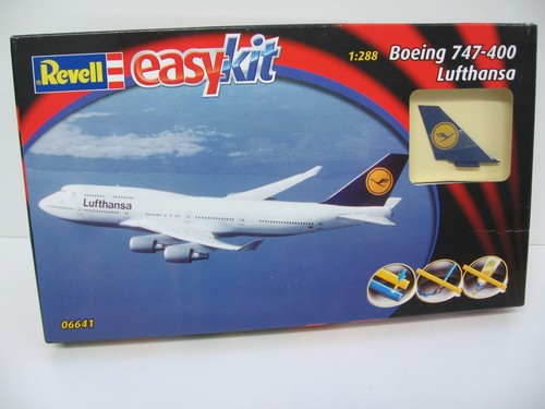 1/288 Revell 06641 Boeing 747-400 Lufthansa Easy kit Bausatz NEU ungeöffnet - Bild 5 von 5