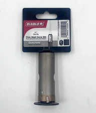 Diablo DMAPLCC1010 1in SDS+ Thin Wall Core Bit