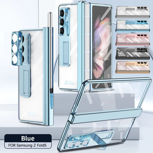 Magnetic Hinge Protector Case Screen Cover For Samsung Z Fold 6/5/4/3 with S Pen - Picture 1 of 69