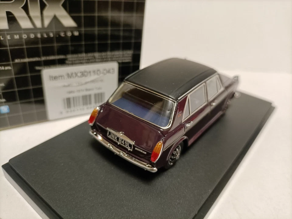 Matrix 1/43 Austin 1300GT ADO16 1969 Purple - Image 4 of 4