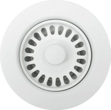 Blanco 441091 3-1/2" Basket Strainer and Sink Flange, Matte White