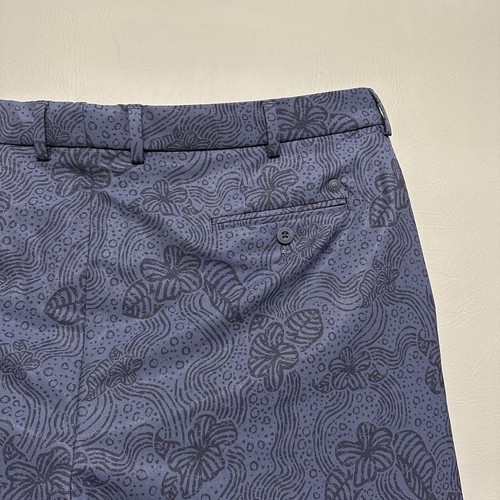 Peter Millar Golf Shorts Surge Oakland Floral Performance Men Sz 42 Navy - Picture 7 of 12