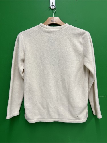 Christmas Carol Cream SZ S Christmas Sweater (Flaws) - Picture 2 of 7