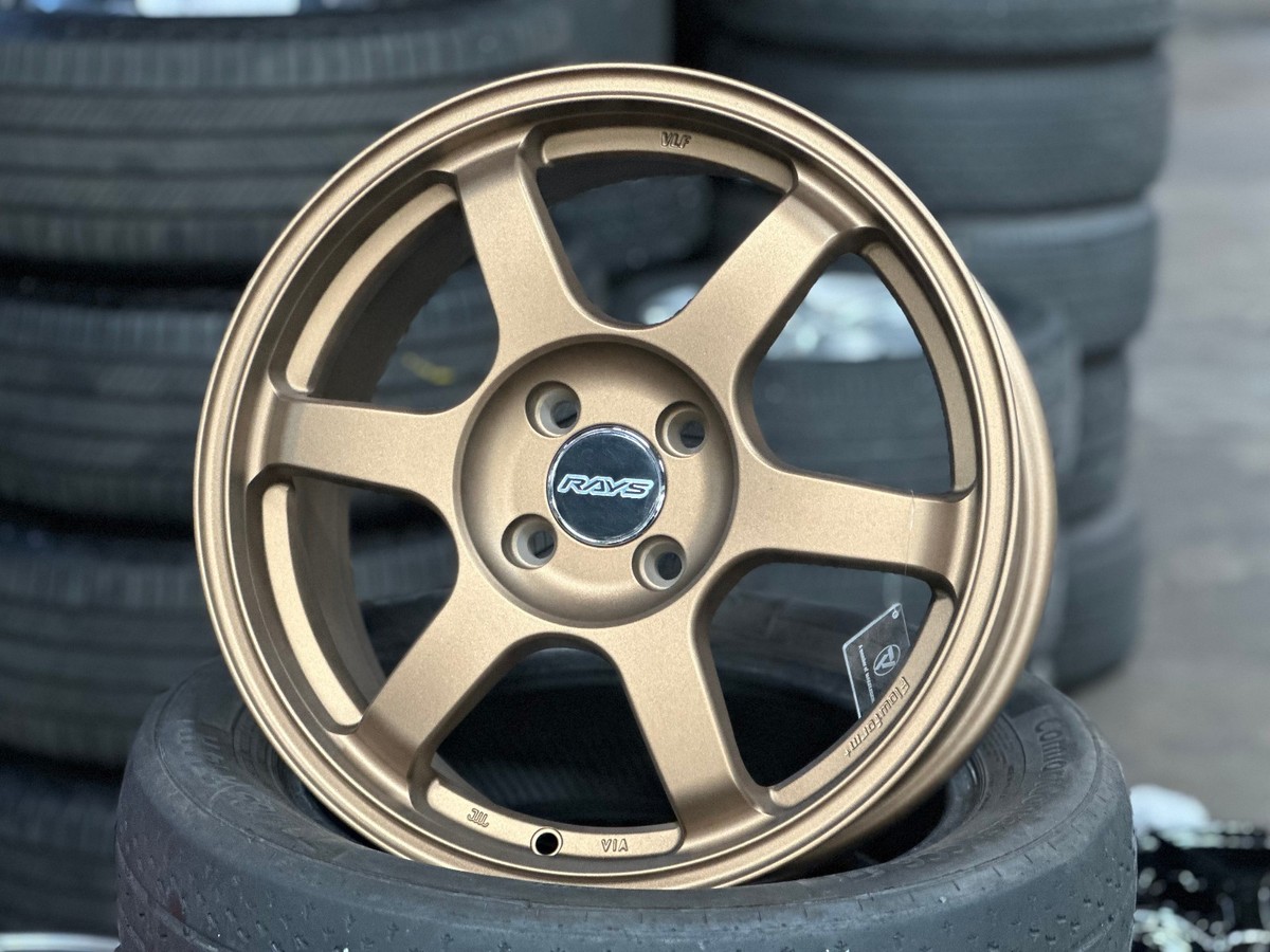 New 16x7 ET40 VLF TE37 Sonic Design (4 Wheel) 4x100 HONDA TOYOTA