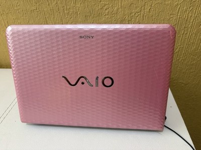SONY VAIO Pink Intel Core i3 - 2310M 2.10Ghz 160Gb Hard Drive 4Gb DVD Used