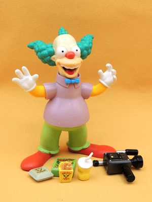 The Simpsons - Crusty The Clown Figurine Playmates 2000 Complet - Matt Groening - Photo 1/4
