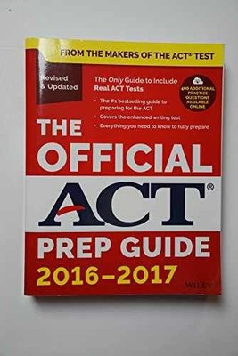 The Official ACT Prep Guide 2016-2017 - Paperback, by Act Inc. - Very Good